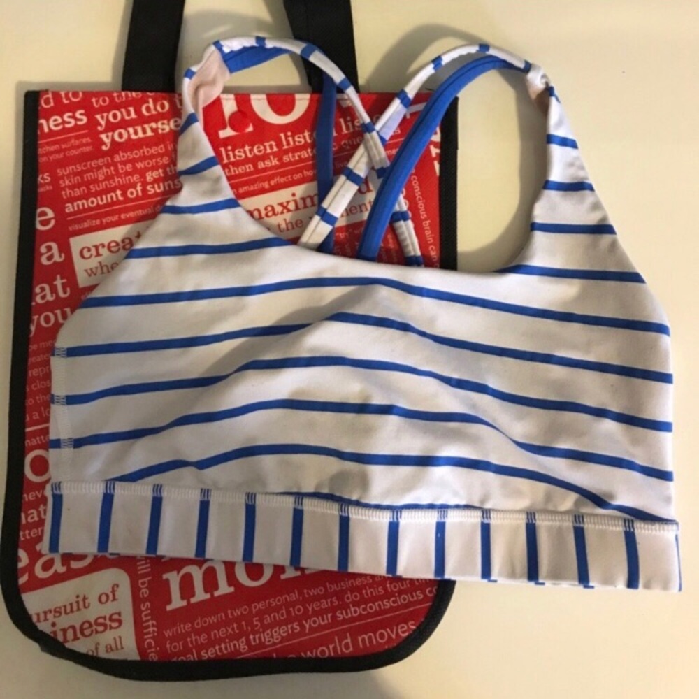 Lululemon energy sports bra size 6